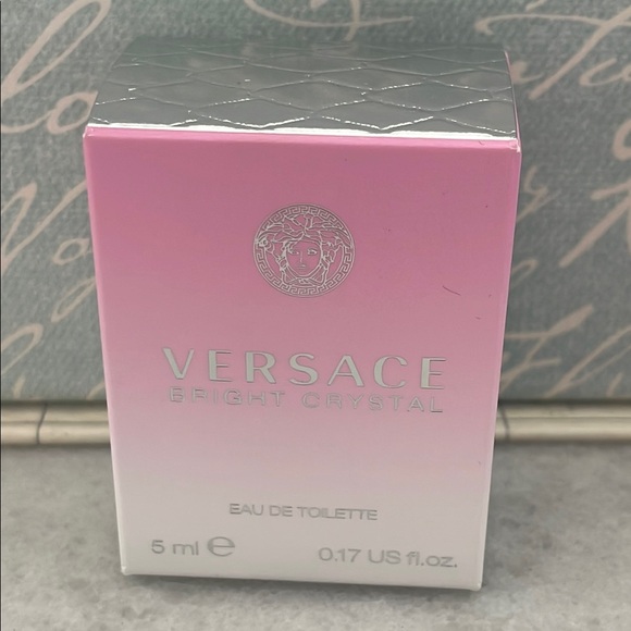 Versace Bright Crystal Eau de Toilette 5ml Pink and White‎ - Picture 1 of 3